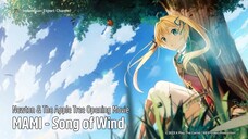 Newton & The Apple Tree OP Song | MAMI - Song of Wind [Lyrics JP, ID]