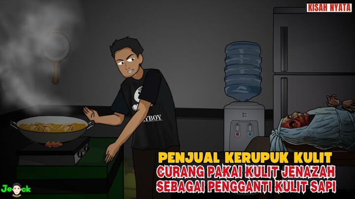 AZAB PENJUAL KERUPUK KULIT PAKAI KULIT JENAZAH  SINETRON AZAB