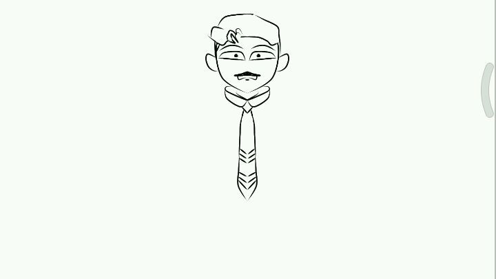 menggambar kogoro mauri  -+30 dtk