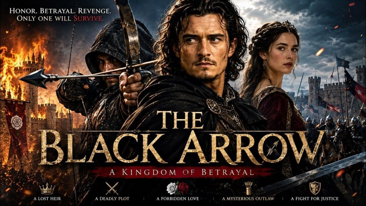 THE BLACK ARROW | Full Movie | Medieval Action Adventure | Betrayal, War & Revenge
