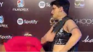 Crossdresser black Saree dress (Sissy)