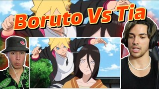 BORUTO VS HANABI - BORUTO EP9 (REACT)