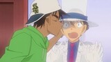 Hattori heiji almost kissed kaito kid disguised as kazuha _ Detective Conan episode 984