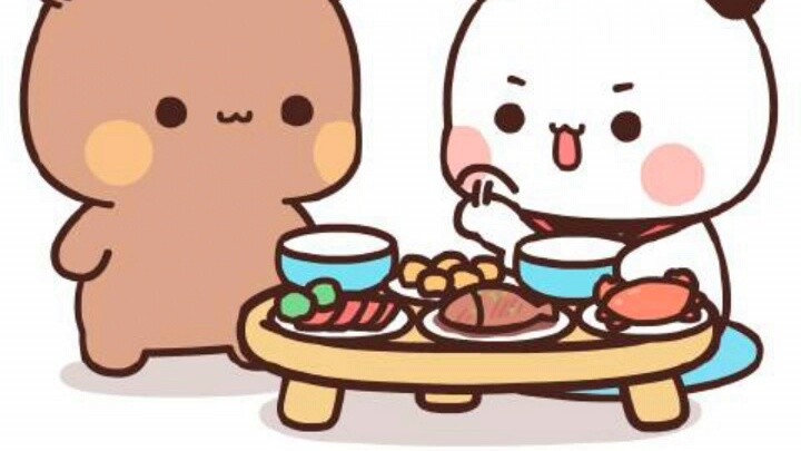 How did Xiaoyi and Er become fat from eating too much?
