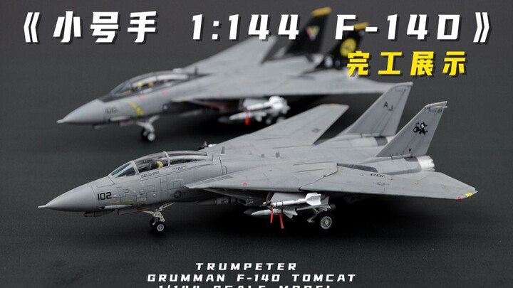 小号手F14D 1/144比例飞机模型 完工展示