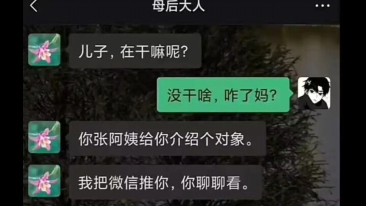 ข่าวฮาๆ: ป้าจางของคุณแนะนำผู้ชายคนหนึ่งให้คุณรู้จัก