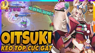 TOP 1 Oitsuki thể hiện kỹ năng đè đường cực gắt team bạn chỉ biết múa cột | onmyoji arena