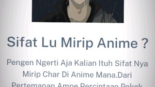 coba deh lu mirip anime apa!....