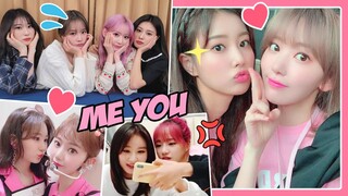 (EN SUB) IZONE - Chaeyeon & Yuri 👀💕 Reaction to HyeKura 🐹💘🌸 #MeYou #아이즈원 #강혜원 #이채연 #조유리 #미야와키사쿠라