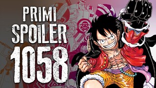 ONE PIECE 1058 SPOILER -  Prime ANTICIPAZIONI ONE PIECE 1058