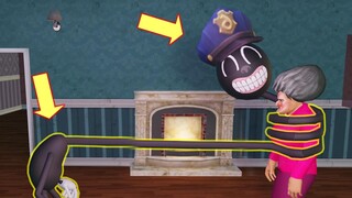 Scary Teacher 3D Cartoon Cat Attack MissT - Funny Game Animation