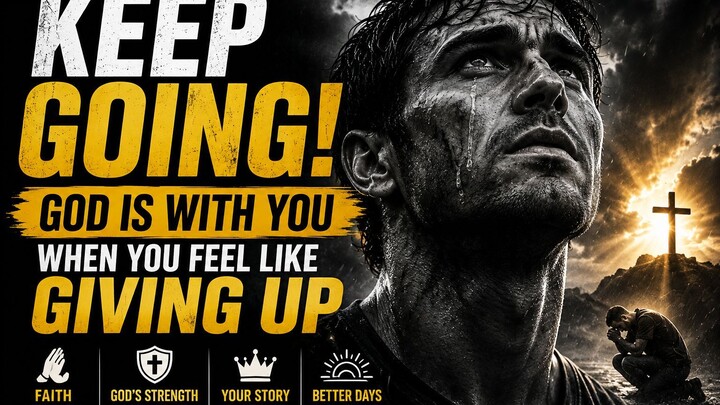 KEEP GOING — God Is With You When You Feel Like Giving Up