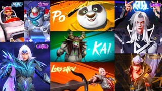 ALL 10 UPCOMING SKINS | DEATH SKIN INJECTOR MOBILE LEGENDS