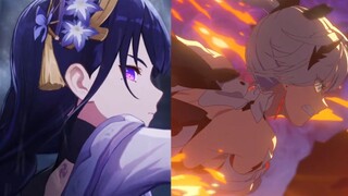 [Honkai Impact 3 × Genshin Impact] Sự kết hợp của General Thunder và Herrsin of Fire pv ™ bùng cháy, và sự kế thừa của lửa