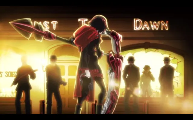 ทับทิม vs โจร RWBY ราชินีน้ำแข็ง