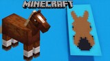 How to make a HORSE banner in Minecraft!