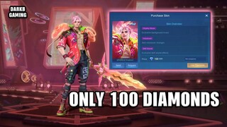 How To Get Sparkle Fredrinn Skin For Only 100 Diamonds | Fredrinn AllStar Skin | Mobile Legends