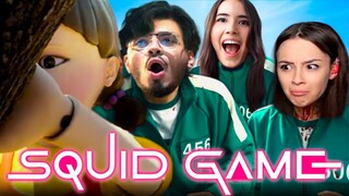 MADNESS 😱 | SQUID GAME FANS React to Episode 1 - “Red Light Green Light" | 오징어게임