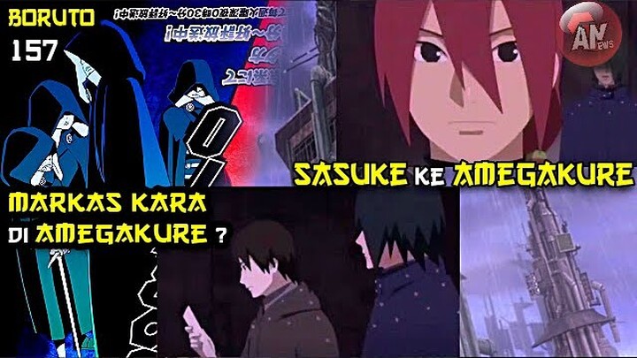 Markas KARA di Amegakure ? SASUKE ke Amegakure dg SAI