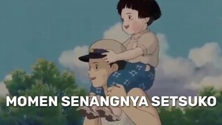 Grave Of The Fireflies l l Momen Bahagia Setsuko dan Seita 😍