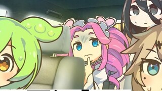 (Mature meat) Junda Meng took off her clothes in the car and blamed others