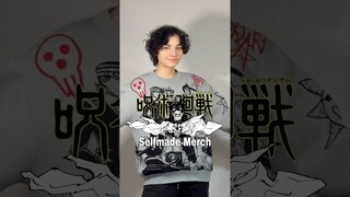 Selfmade Jujutsu Kaisen Merch #jjk #choso #jujutsukaisen #anime
