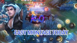EASY MONTAGE TODAY 🥶☝🏻