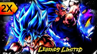 2X ZENKAI BOOSTED LF SSB Goku/Vegeta TAG! | Dragon Ball Legends