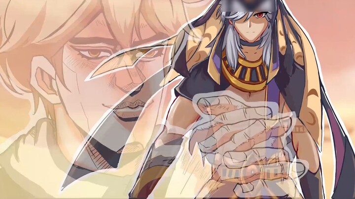 《Genshin Impact /Handwritten》White hair, red pupils and shorts, my name is "Seno", remember!