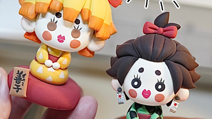 مجموعة كيماكي هاناكويمو غير المتقنة تمامًا... أعمال يدوية بالطين الصلصال