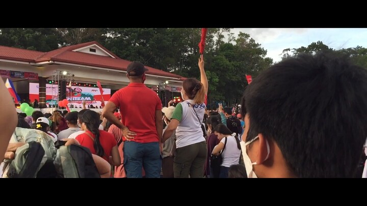 bongbongsarah rally in bukidnon