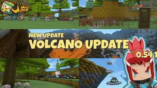New Update : Volcano Update v0.54.1 | Mini World Block Art | Update Review