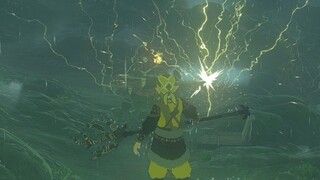 Link: Look carefully, this is how Dew Lightning is used.