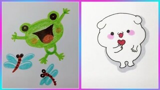 Vẽ Những Hình Cute Đỉnh Cao bằng Bút Chì | Nghệ Thuật Vẽ Hình Cute Dễ Thương (P2)