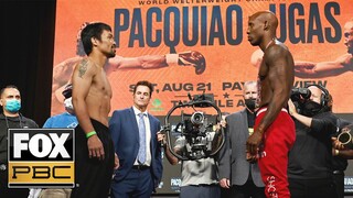 Manny Pacquiao vs Yordenis Ugás | WEIGH-IN | PBC ON FOX