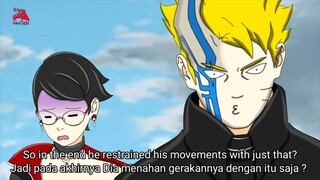 Otsutsuki Shinju pada akhirnya terkena serangan telak | Boruto Two Blue Vortex Part 796