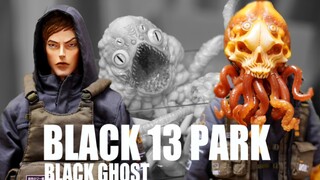 开箱掉光san值【BLACK13PARK】 异色章鱼兄弟 black ghost