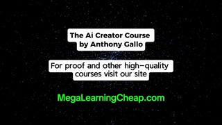 The Ai Creator Course by Anthony Gallo