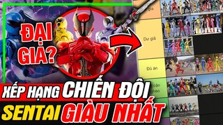 SUPER SENTAI: Xếp Hạng Độ Giàu - Siêu Nhân Nào Giàu Nhất? | meXINE