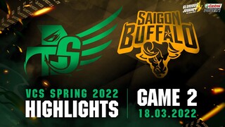 Highlights SKY vs SGB [Ván 2][VCS Mùa Xuân 2022][18.03.2022]
