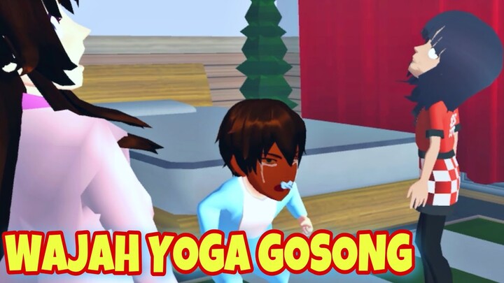 DRAMA SAKURA | GARA GARA PAKE SABUN MAMA, WAJAH YOGA JADI GOSONG #sakuraschoolsimulator #trending