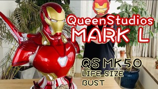 极致的完成度！看家护院镇宅 有这一个就够了 ［Queen Studios 钢铁侠 Queenstudios Mark50装甲 QS MK50］