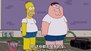 辛普森x格里芬，本片段过于辣眼