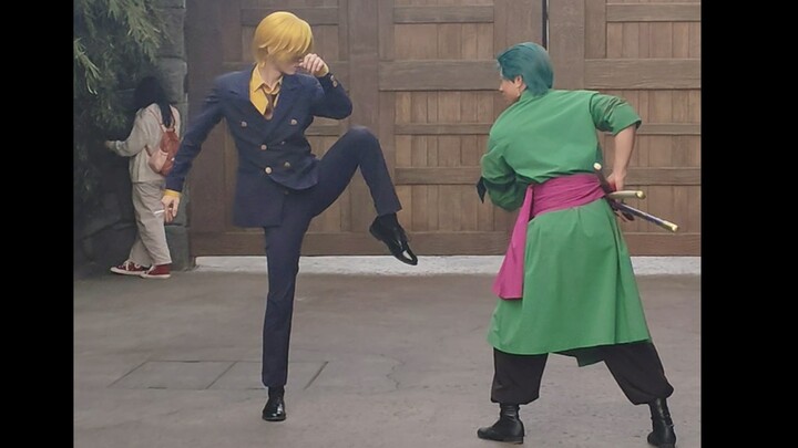Siapa yang bisa menandingi? Sanji dan Zoro