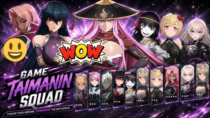 Game Taimanin Squad Banyak Karakter Cantik‼️