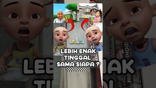 Upin Ipin Berantem!! Upin Mau Tinggal Sama Opah! Tapi Ipin Mau Tinggal Sama Kak Ros!! | MRI #Shorts