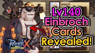 [ROX] All Lv140 Einbroch Map Monster, MVP & Mini Cards | KingSpade