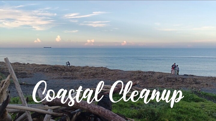 Cleaning the coastal after typhoon || Vlog 1