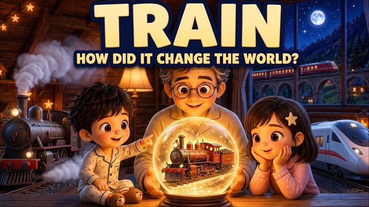 EP7｜为什么世界需要火车？🚂｜Why Did the World Need Trains?｜Slow, Gentle English 历史动画