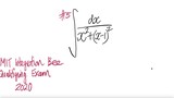 #5 2020 MIT Integration Bee Quali Exam: integral 1/(x^2+(x-1)^2) dx